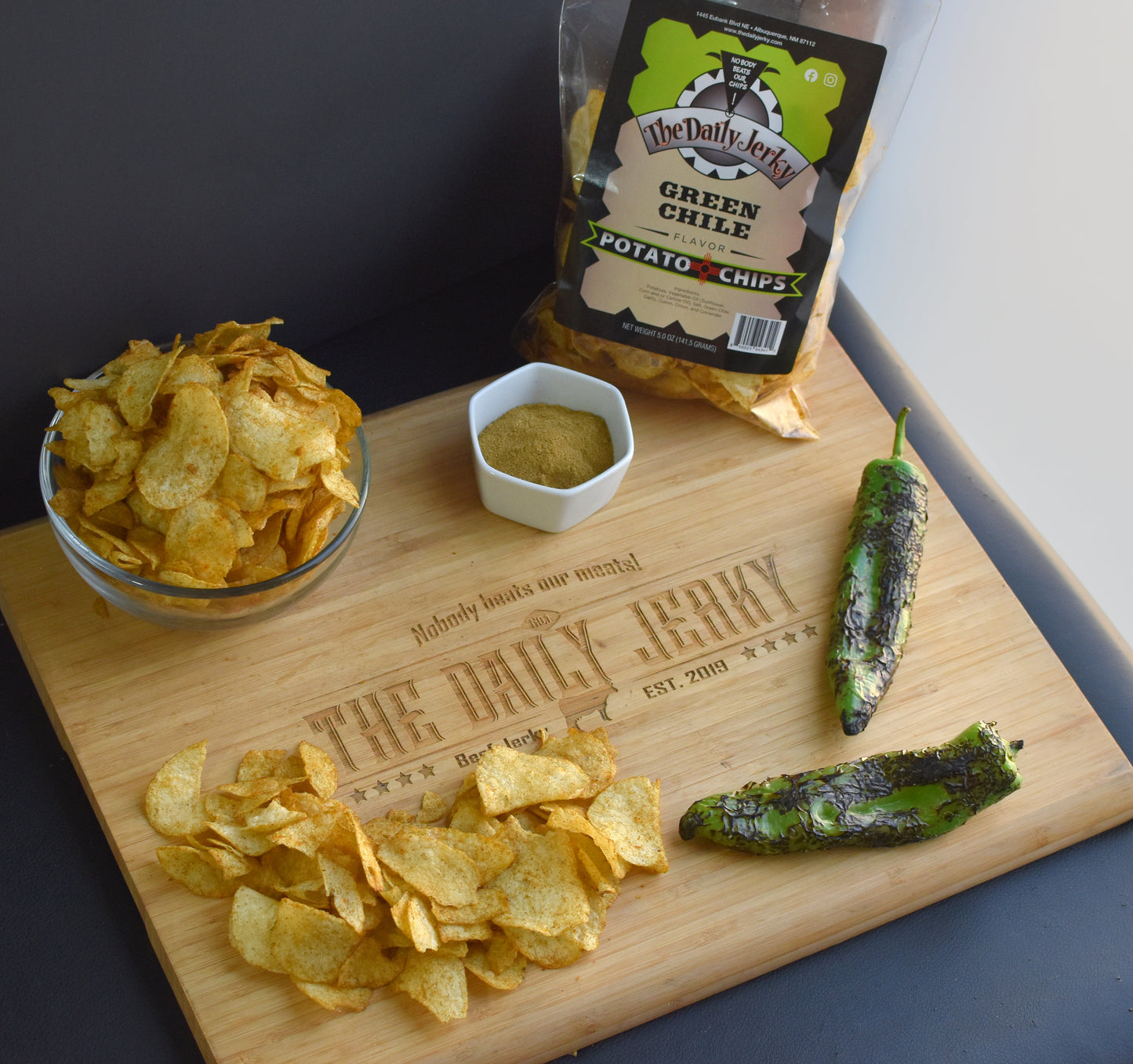 Green Chile Chips