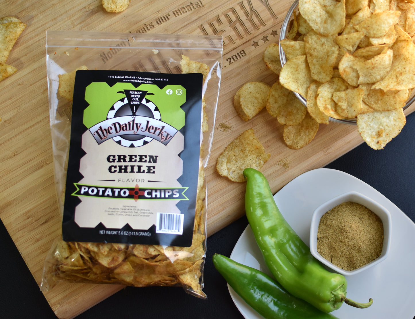 Green Chile Chips