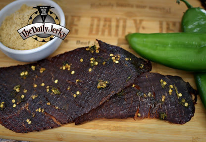 Green Chile Teriyaki Beef Jerky