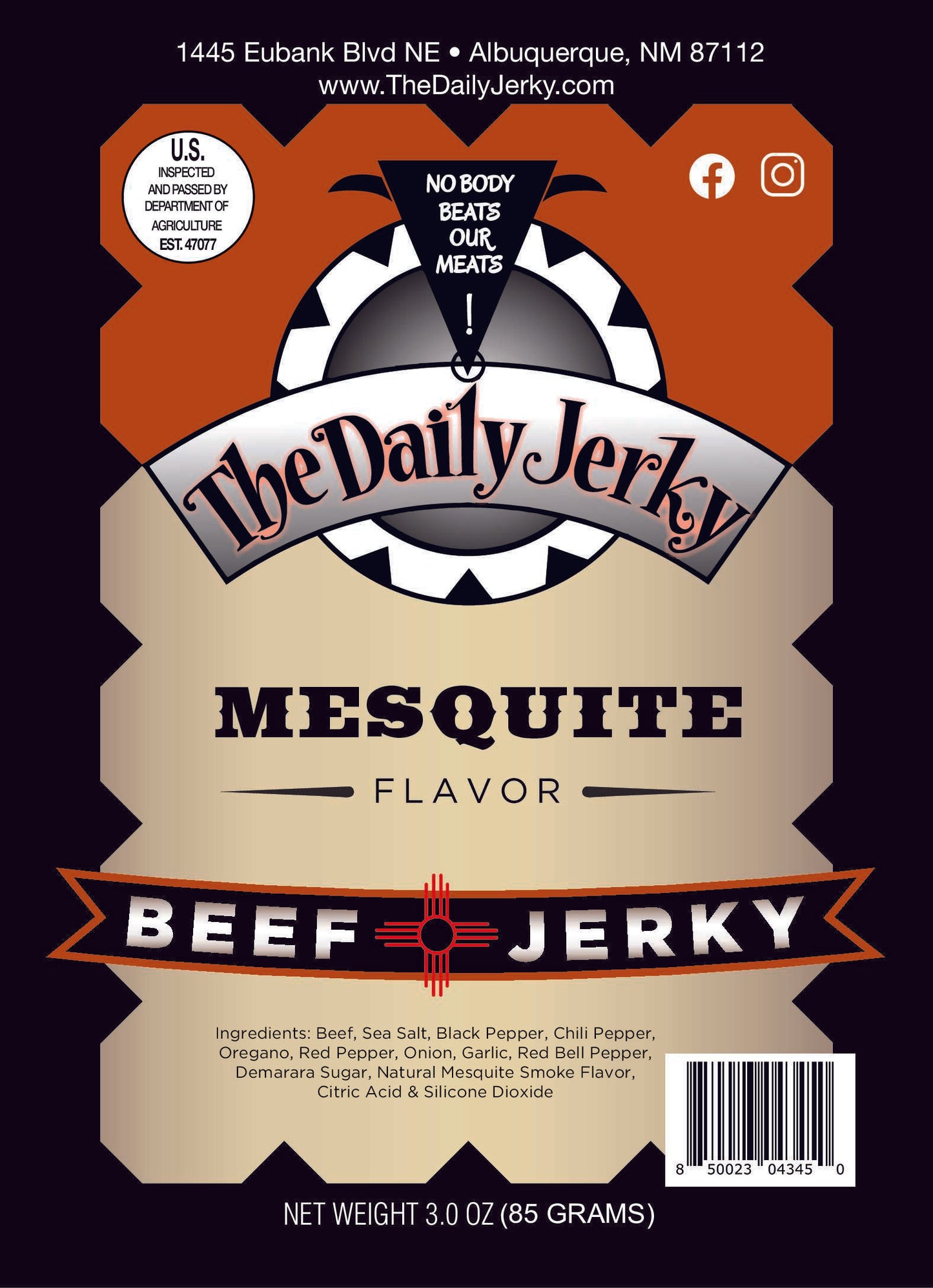Mesquite Beef Jerky