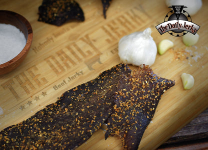 Garlic Beef Jerky - The Daily JerkyBeef Jerky