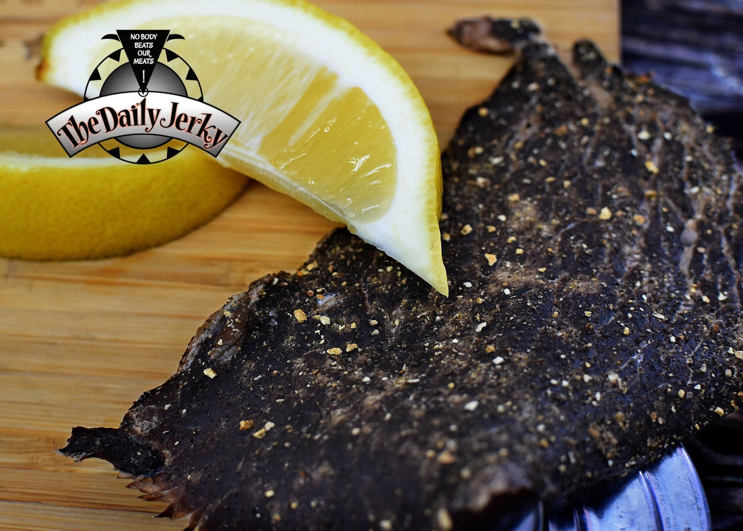 Lemon Pepper Beef Jerky - The Daily JerkyBeef Jerky
