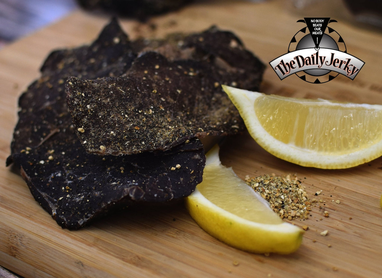 Lemon Pepper Beef Jerky - The Daily JerkyBeef Jerky