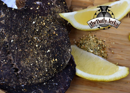 Lemon Pepper Beef Jerky - The Daily JerkyBeef Jerky