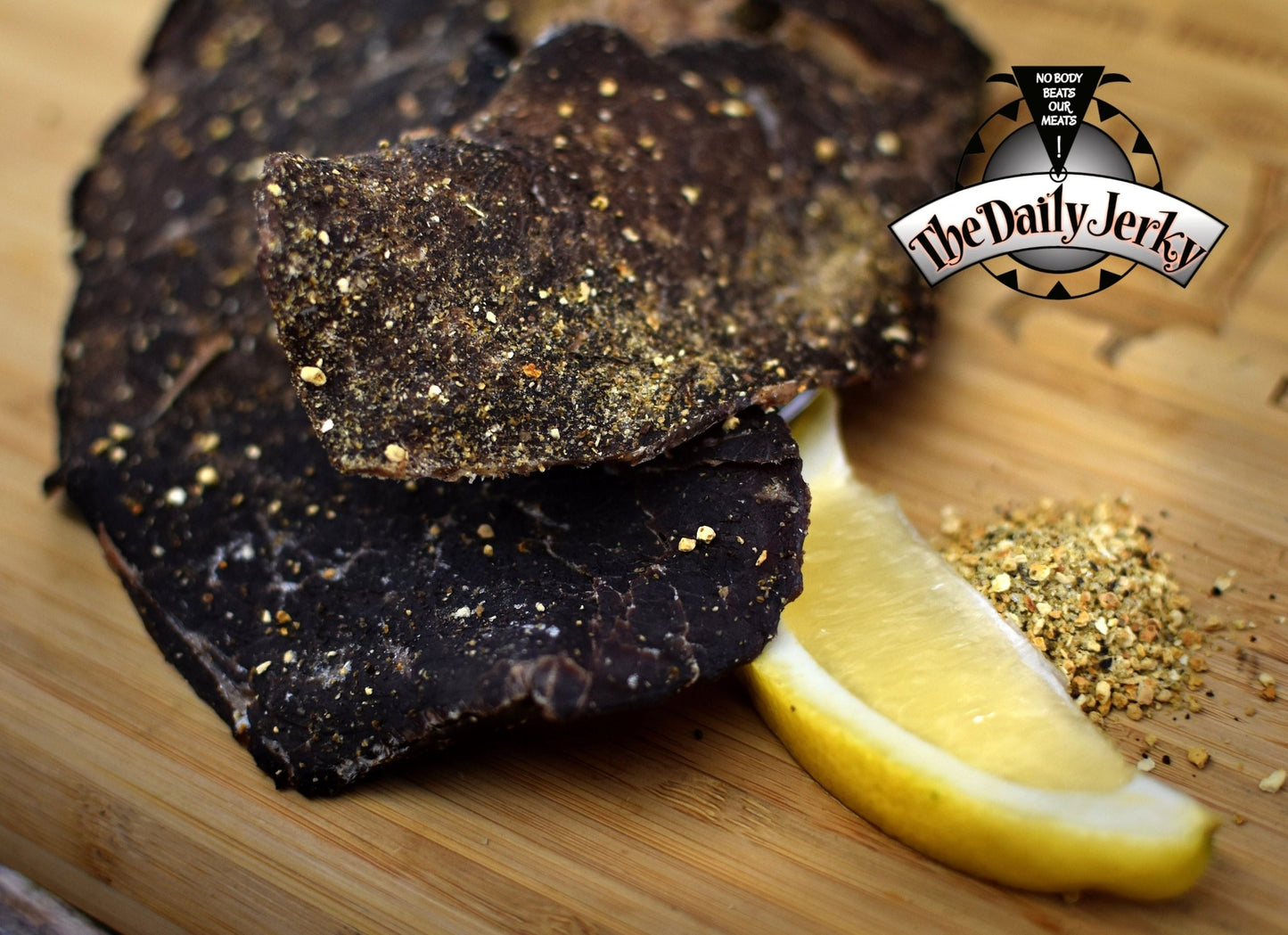 Lemon Pepper Beef Jerky - The Daily JerkyBeef Jerky