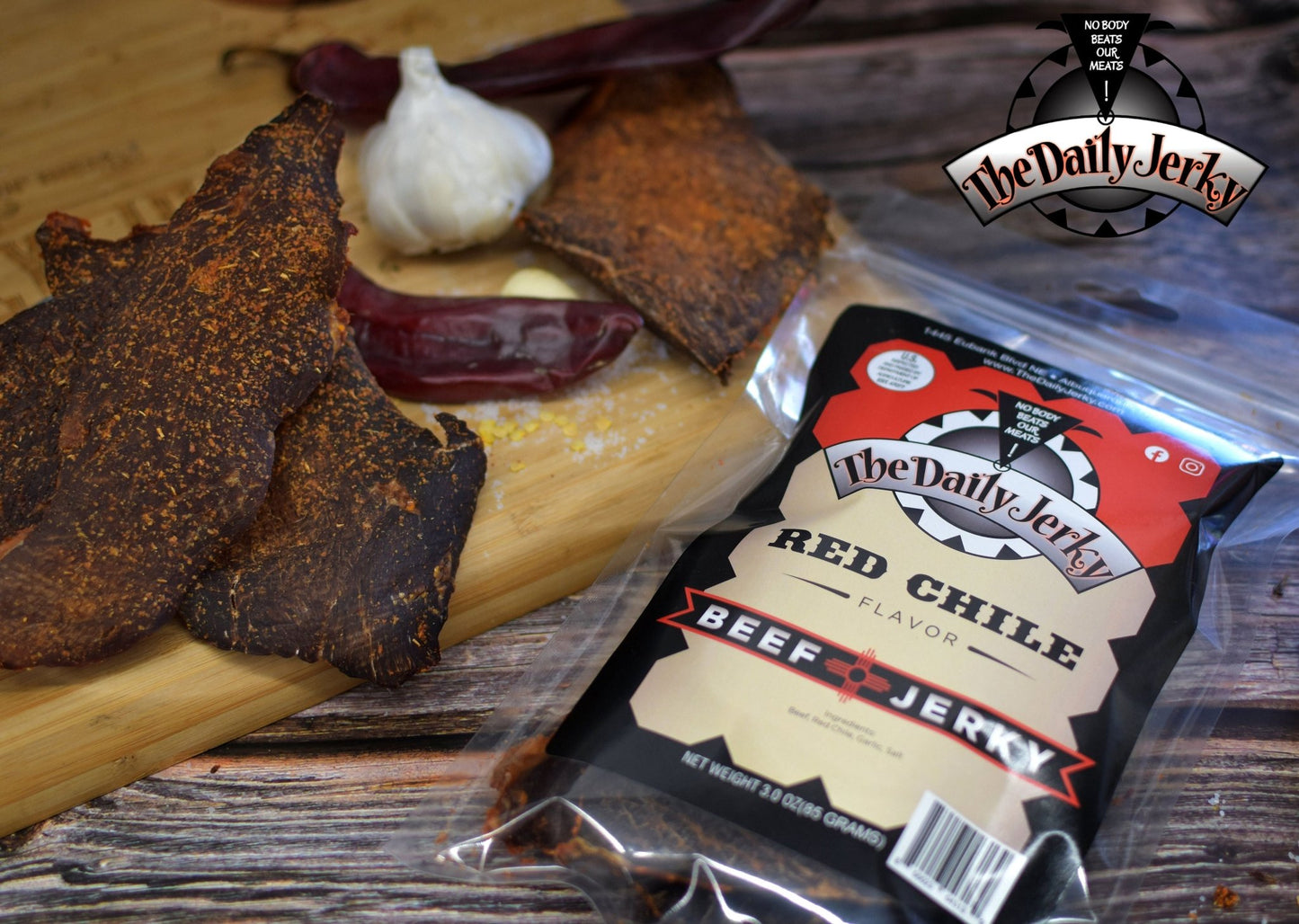 Red Chile Beef Jerky - The Daily JerkyBeef Jerky