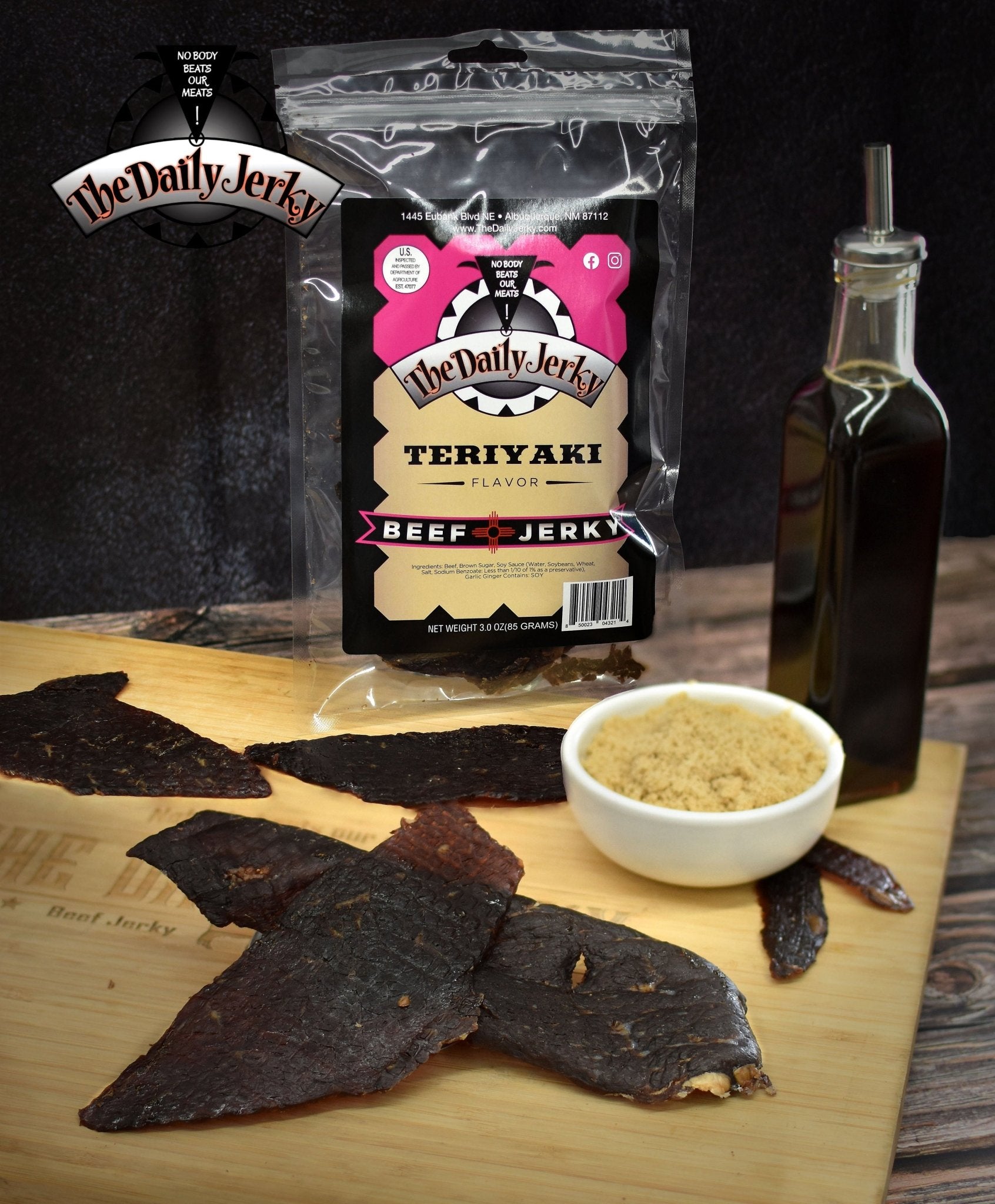 Teriyaki Beef Jerky - The Daily JerkyBeef Jerky
